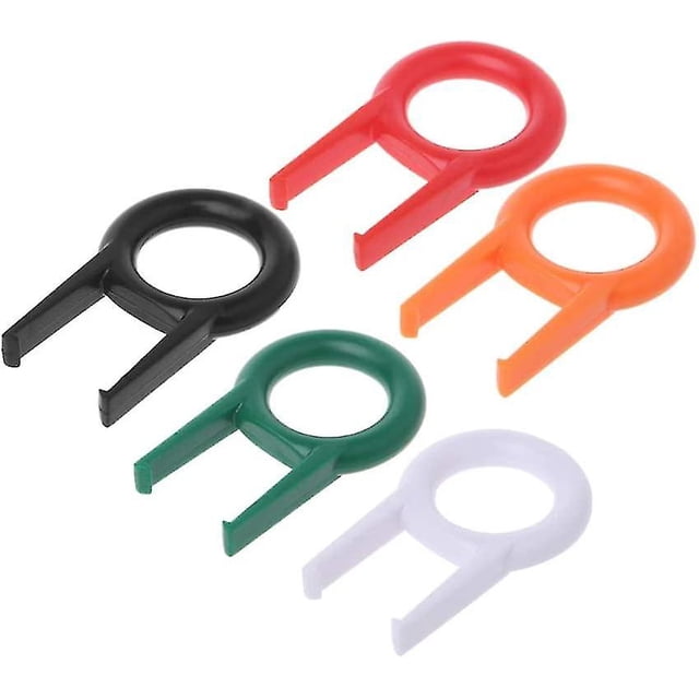 Herramienta de eliminación de teclas de plástico de 5 uds para teclado mecánico ZefeiWu 8390612553578
