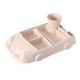 thumbnail image 3 of Valinks Children Cartoon Car Division Plate Durable Kindergarten Separate Tableware Suit, 3 of 7