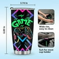 thumbnail image 5 of Personalized Gamer Tumbler Gifts, Video Gamer Gifts Ideas for Men Teen Boys Boyfriend, Gaming Gifts for Game Lovers, Custom Name Stainless Steel Tumbler 20oz, 5 of 6