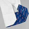 thumbnail image 6 of Men's J. Palmer White Buffalo Bills Man-In-Motion Long Sleeve Button-Up Dress Shirt, 6 of 6