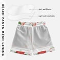 thumbnail image 3 of FORMRS Boys Swim Trunks Quick Dry Mesh Liner Boardshorts Sizes XS-XL, Strawberry, 3 of 7