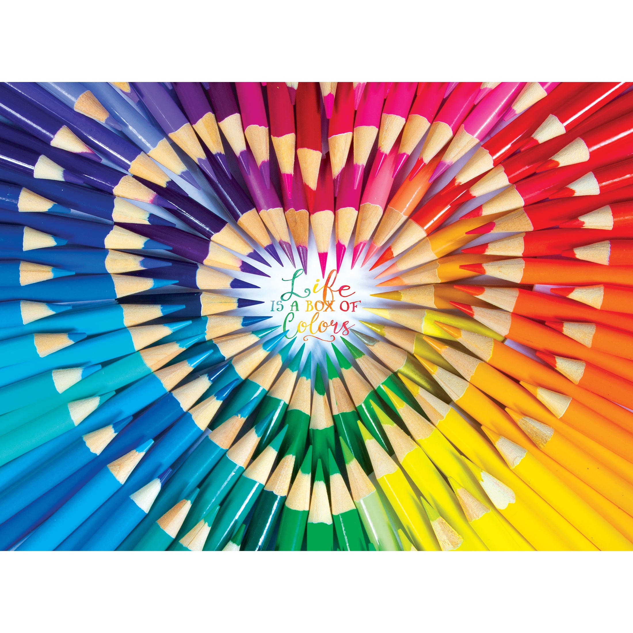 Cra-Z-Art Kodak 1000-Piece Life Is a Box of Colors Adult Jigsaw Puzzle