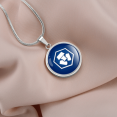 thumbnail image 3 of Crypto.com Coin (CRO) Circle Necklace Stainless Steel or 18k Gold 18-22", 3 of 8