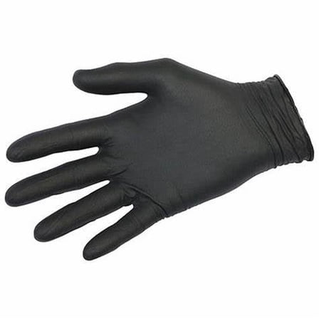 Nitrile Black Gloves X-Large 100CT