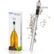 thumbnail image 1 of Enfriador de vino, enfriador de vino de acero inoxidable de grado alimenticio para botellas de vino, vienen con aireador, tapón, juego de regalo 4 en 1 Afortunado Sencillez, 1 of 5