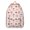 Rose-gold, variant on Unisex Vintage Bohemian Rucksack, Boho Chic Print Backpack with Front Pocket, Lightweight Daypack for School University Work Commute, Wonderful Gift