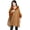 Camel, variant on Women Shawl Wrap Cardigan Poncho Cape Open Front Thick Wool Coat