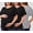 black/gray/black(3pack), variant on Women's Plus Size Maternity Tops Clothes Short Sleeve Pregnancy T Shirts Casual Loose Summer Pregnancy Clothes 1X-5X 3 Pack