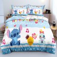 thumbnail image 1 of siniker Bedding Set Kids Quilt Cover 3D Cartoon Bedspread Cover with Pillowcase and Zipper Closure, 1 of 2