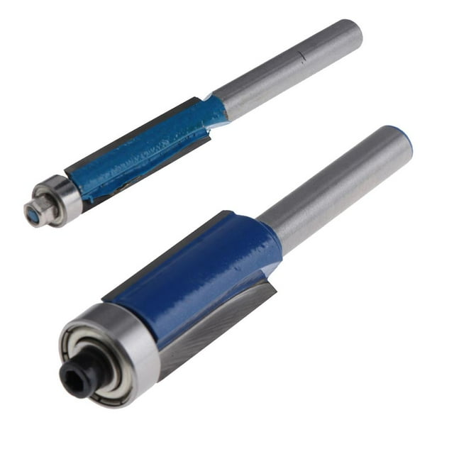 Brocas de Fresadora Zulema 2 piezas 1/4 vástago 8 mm y 1/2 pulgadas