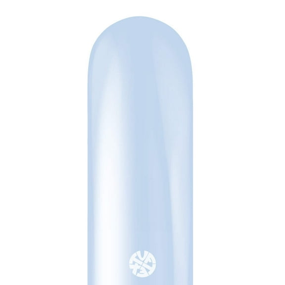 260T TUFTEX Tuftex Monet Pastel Blue Latex Entertainer Balloons (50 Pack) - Party Supplies Decorations