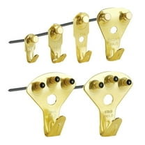 Dranite 130 Pcs Heavy Duty Picture Hanging Kit, Metal Hook and Nail Assortment for Frames, Mirrors, Wall Decor, Holds 10 to 100 lbs, Includes Sawtooth Hangers, D-Rings, J-Hooks