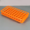 thumbnail image 3 of LEORX  50 Slots Test Tube Rack Holder Centrifuge Tubes Laboratory Orange, 3 of 8