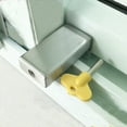 thumbnail image 4 of Cerradura de puerta y ventana corredera de alta calidad, cerradura de puerta de acero y plástico de aleación de aluminio, cerradura de puerta límite, 2 uds., 4 of 5