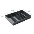 thumbnail image 7 of Yamazaki Home Cutlery Organizer - Three Styles, Black, ABS Plastic, Expandable I, Adjustable, Expandable, No Assembly, 7 of 7