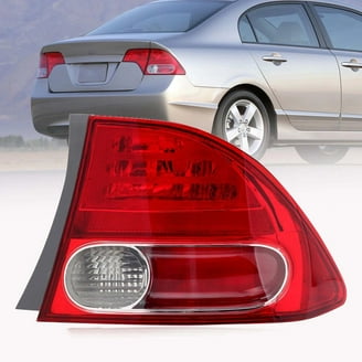Sell 06-11 Honda Civic 4Dr Sedan Chrome Clear Rear Tail Brake Lights In - Foto 3