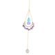 thumbnail image 1 of Geometría Crystal Windchime Decoraciones Bo de cristal Colgante regalo facetado para ventana Casa Boda Coche - púrpura Sunnimix Crystal windchime, 1 of 8
