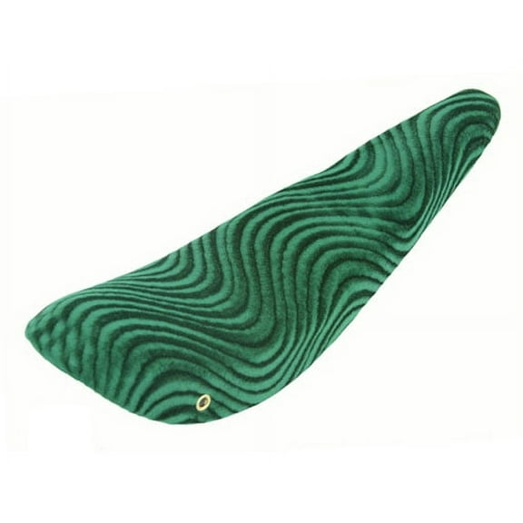Alta 20" Banana Saddle/Seat Swirl, Velour, Multiple Colors (Green)