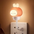 thumbnail image 3 of Night Lights Plug Into Wall, 2.95*9.84 Inch Color Changing Night Light for Kids, LED Nightlight with Dusk to Dawn Sensor Dimmable Brightness Light for Bathroom Decor, Children Room, Gift, 3 of 9