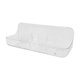 thumbnail image 5 of Estante de ducha, cesta de ducha acrílica extraíble, sin necesidad de perforar, cesta de almacenamiento para baño, organizador de baño para 24x9x8cm, 5 of 8