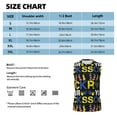 thumbnail image 6 of Pofeuu Rock Your Socks Print Men's Muscle T-Shirt, Sleeveless, Muscle Tank, Classic Muscle Tee Top For Men Casual Sleeveless Muscle T-Shirt Trendy Clothes-X-Large, 6 of 7