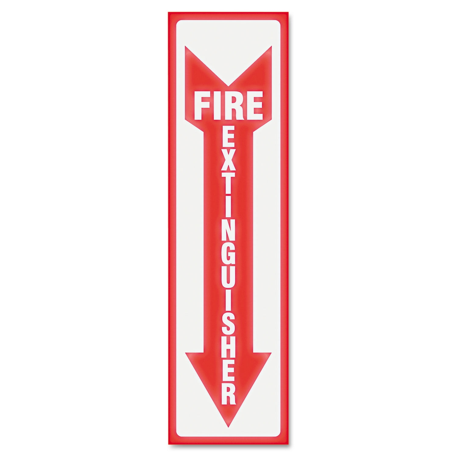 4.25"x11" stickers Safety Signs Fire Extinguisher Sticker Sign Set of 10! 