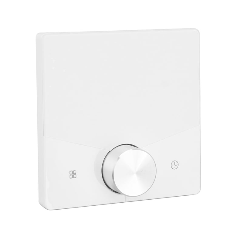 Smart Thermostat For Floor Water Heating – 4500W Digital Controller, Button Control – For Home, Office, Shopping Mall (White)