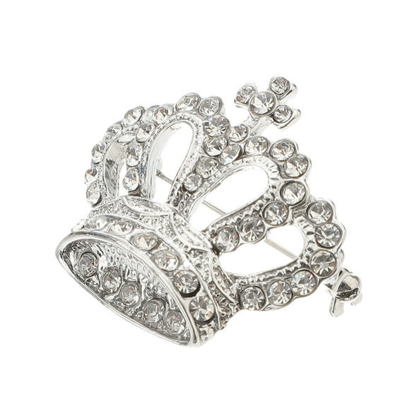 FRCOLOR Pageant Brooch Stylish Corsage Pin Tiara