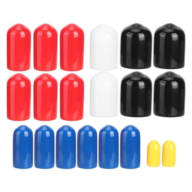 Kenally 20 tapas de línea de vacío de PVC de 1/8 pulgadas, 3/16 pulgadas, 1/4 pulgadas, 3/8 pulgadas, 5/16 pulgadas, kit surtido apto para CHEVY Vehículos, repuestos y accesorios Mis Kenally VI003498-00