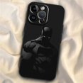 thumbnail image 3 of Funda de teléfono negra suave a prueba de golpes para Apple, b-batman Hero, iPhone 15 14 13 12 11 XS XR X 8 7 Pro Max Plus Mini, 3 of 5