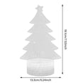 thumbnail image 3 of Lámpara De Regalo Luz Nocturna Alimentada Por Usb Con Decoraciones Acrílicas En 3D Bonitos Diseños De Árboles De Navidad, Ciervos Y Norias Ideal Para Navidad Y Cumpleaños, 3 of 4