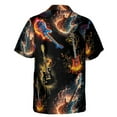 thumbnail image 3 of Guitar Passion Colorful Guitar Hawaiian Shirt S-5XL, 3 of 5