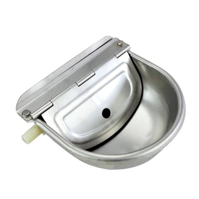 Bebedero Automático de material acero Inoxidable para Caballos, Ganado, Cabras, Ovejas