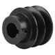 thumbnail image 3 of Double V Belt Pulley for 20mm Bore Groove Pulley A Belt for 168F 170F GX110 GX120 GX160 GX200 7HP E, 3 of 5