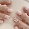 thumbnail image 4 of Uñas postizas francesas cuadradas y cortas, 24 piezas, puntas de uñas postizas con diseño de uñas adhesivas, juego de accesorios de Arte de uñas de cobertura completa, 4 of 4