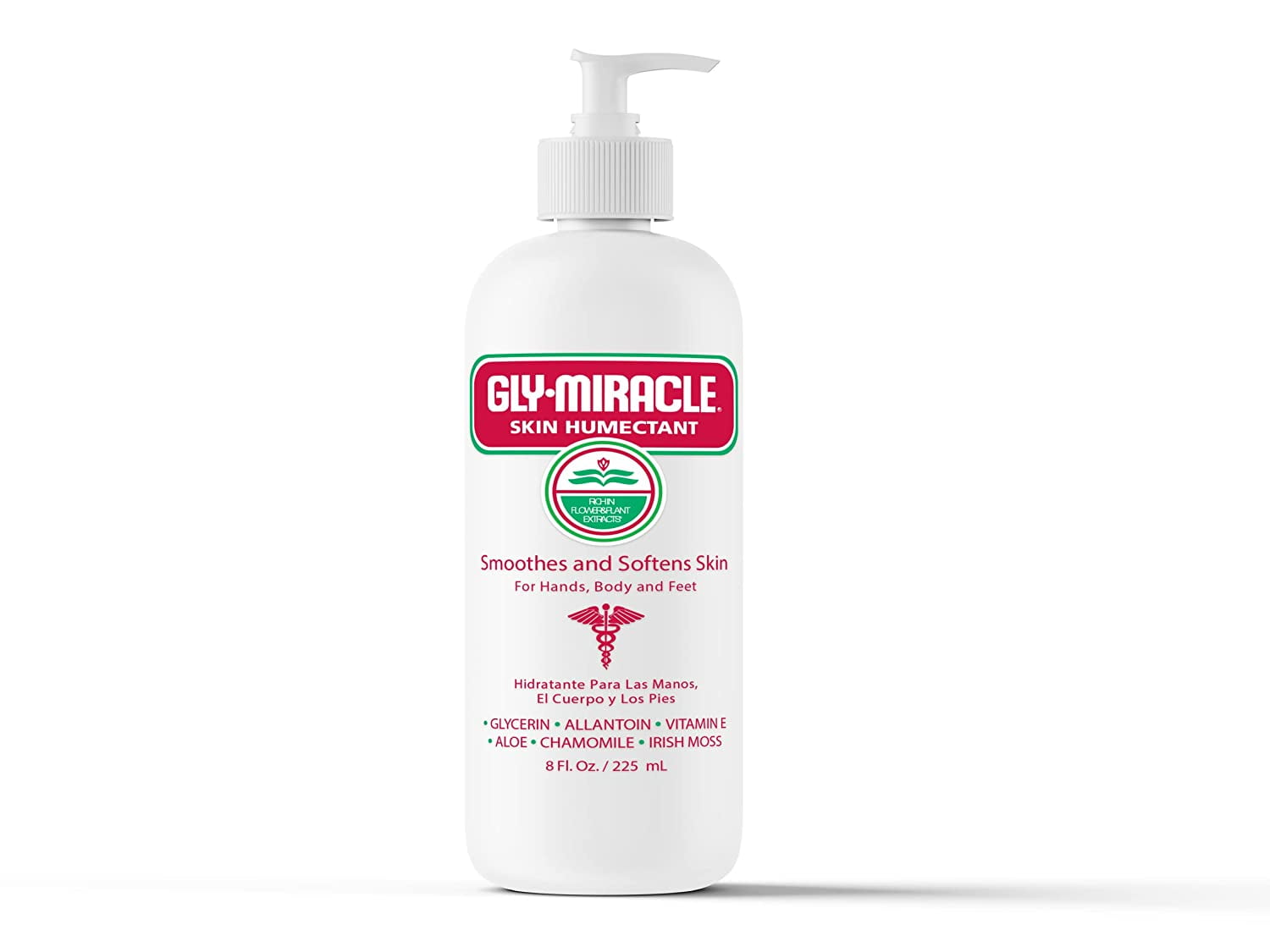 GLY MIRACLE Skin Humectant 8 Ounce Pump Bottle Deep, Nourishing