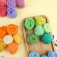 thumbnail image 6 of 7/8/9/10 Color Wool Felted Set Needle Felting Supplies for Beginner, 6 of 14