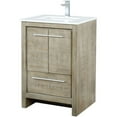 thumbnail image 3 of Lexora Home Lafarre 24" Single Quartz Top Bathroom Vanity with NIckel Faucet, 3 of 12