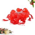 thumbnail image 2 of KAKOWELY 1pc 6CM LED Lantern String Light New Year Spring Festival Light Hanging Lamp (2M 10 LEDs Redd Battery Style without Battery),2.36"X2.36"X1.97", 2 of 4