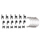 thumbnail image 2 of Piezas de Accesorios de Amortiguador RC Tuerca de Tornillo de Arco Inlcude Poste de Aluminio para Coche RC WPL B4 24 1/16 ANGGREK  Otros, 2 of 8