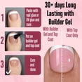 thumbnail image 2 of Puntas de uñas postizas Presione sobre NOVO OVO, cubierta completa x360, 2 of 6