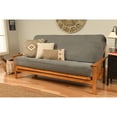 thumbnail image 3 of Kodiak Furniture Monterey Butternut Sofa and Marmont Mocha Brown Fabric Mattress, 3 of 5