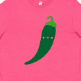 thumbnail image 4 of Inktastic Green Chili Pepper Kawaii Youth T-Shirt, 4 of 5