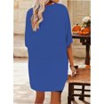 thumbnail image 4 of Womens Oversized T Shirts Loose Fit Crewneck Short Sleeve Tee Summer Tops for Women, 4 of 6