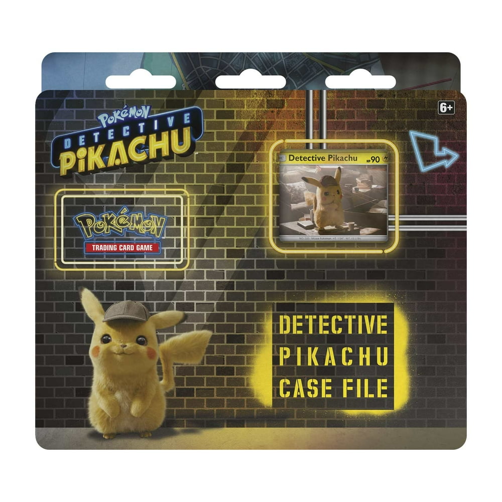 Pokemon TCG Detective Pikachu Case File + 3 Booster Pack + A Promo