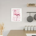 thumbnail image 6 of KLL Flamingo Print Canvas Wall Art, Canvas Painting Prints Canvas Art Wall Decor Home Decoration for Living Room Bedroom Office, 6 of 6