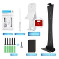 thumbnail image 4 of Wall Mount for PS5 (Disc and Digital Edition), Controller Holder & Headphone Hanger(Black), 4 of 6