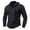 01 Black, variant on Men's Hoodies Workout Training Hooded Pullover Plain Button Hooded T Shirts Loose Long Sleeve Tops Lightweight Running Hiking Sports Pullover Comfortable Outdoor Top