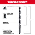 thumbnail image 2 of MILWAUKEE ELECTRIC TOOL 48-89-2731 Thunderbolt Bit 25/64" Black Oxide, 2 of 2