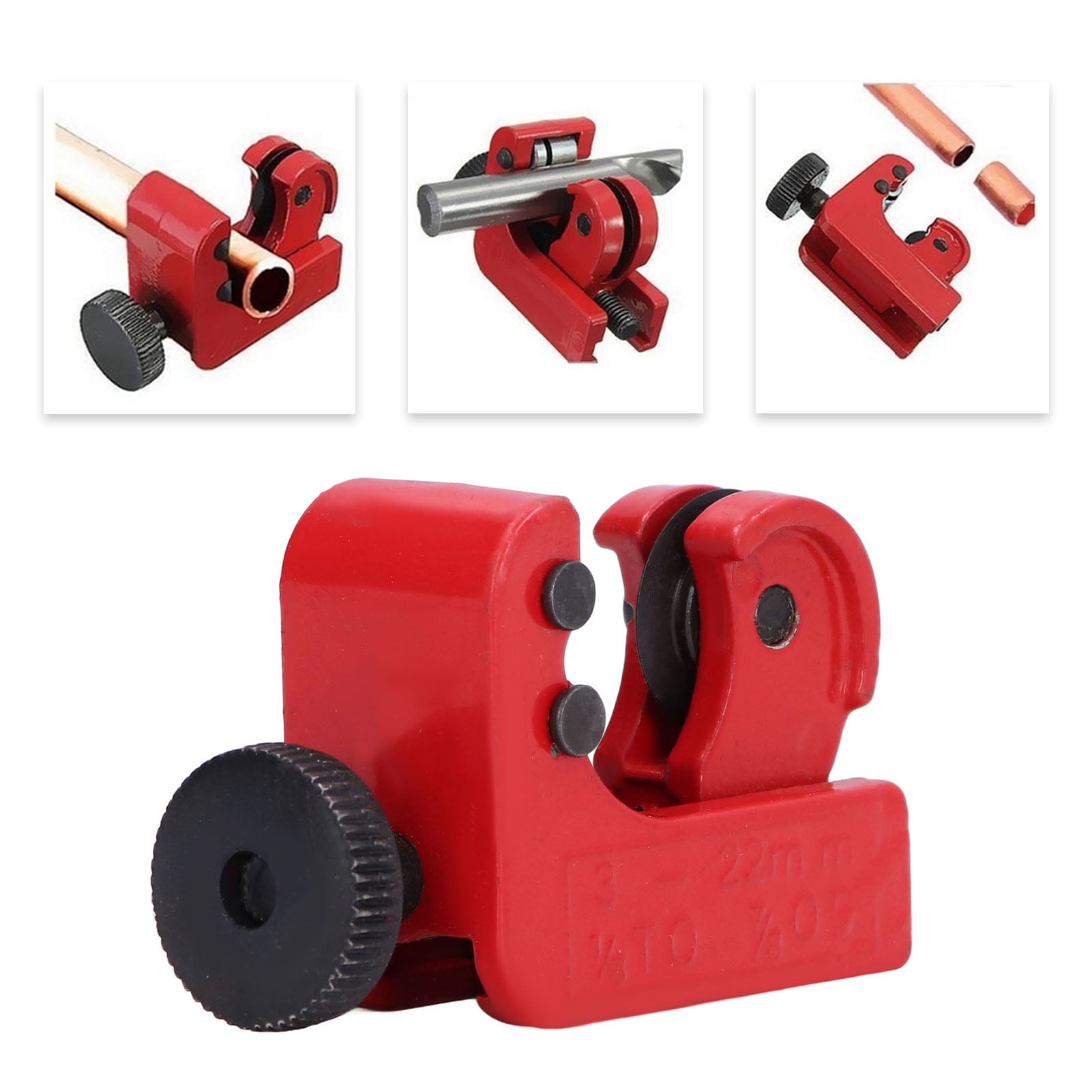Small Pipe Tubing Cutter Steel Removable 3-22mm Aluminum Alloy Best Tool 